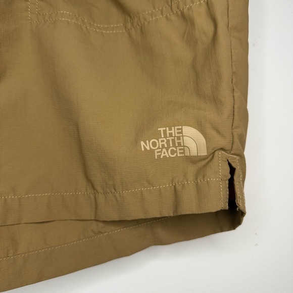 THE NORTH FACE Gorpcore Flash Dry Pull On Khaki Summer Hiking Outdoors Shorts - Picture 4 of 9